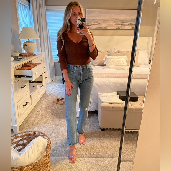 Agolde 90's Pinch Waist jeans in Abstract size 26 - Picture 6 of 6